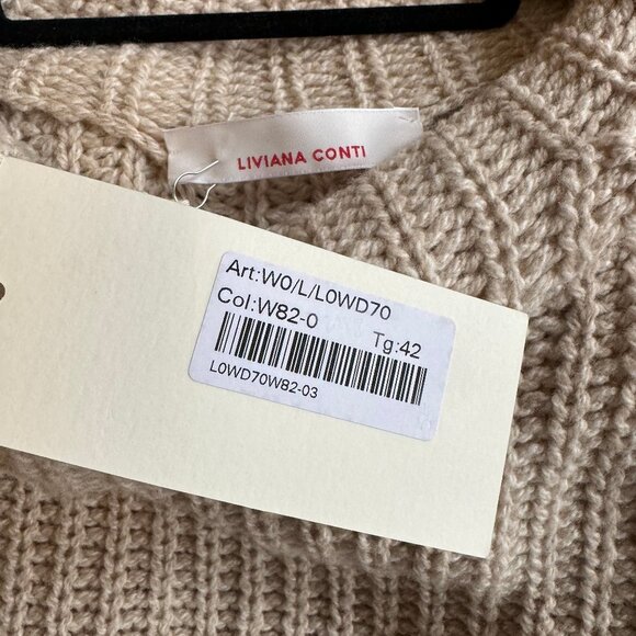 Liviana Conti Sweater sz L - Picture 3 of 3